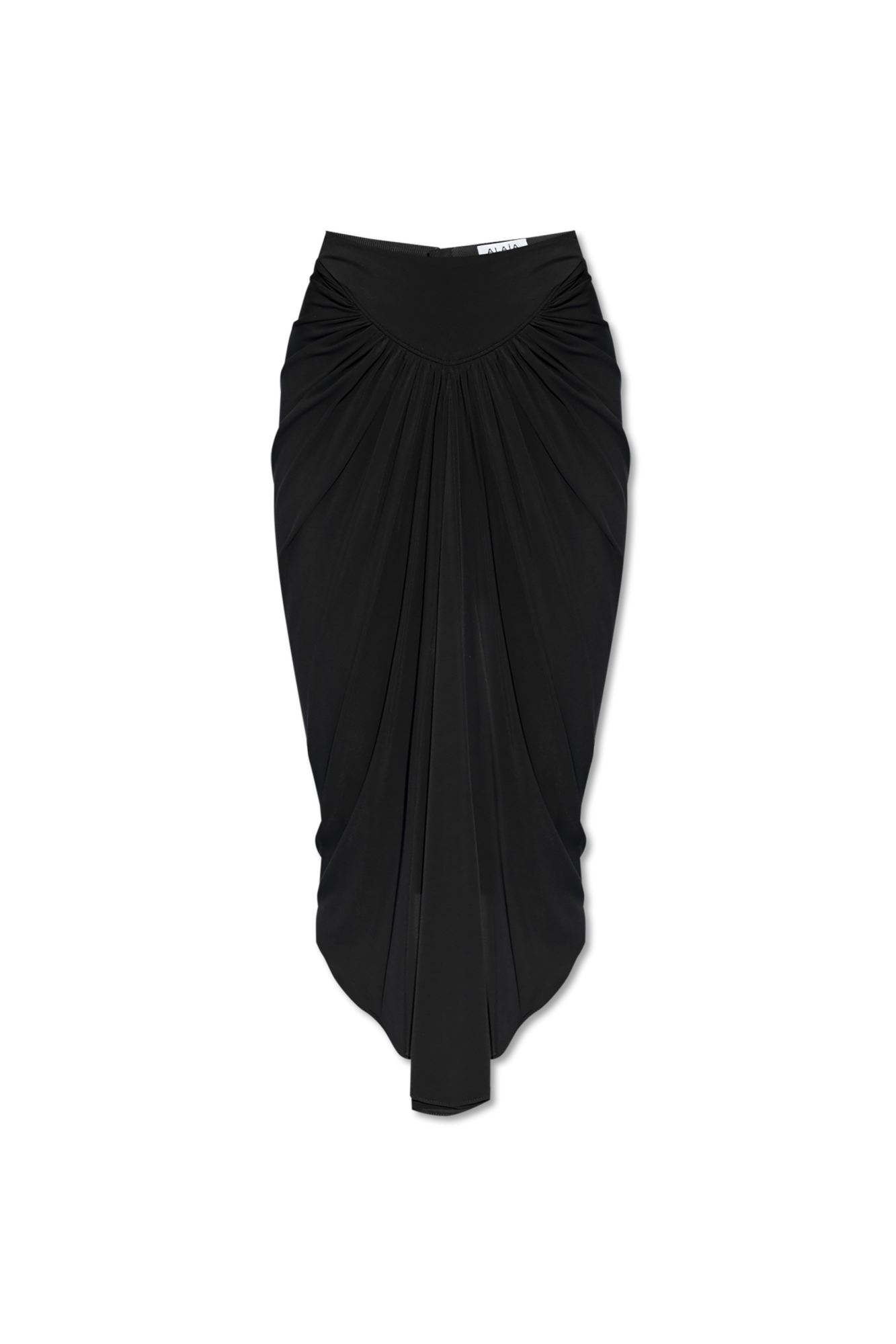 スカート ALAIA DRAPED SKIRT Alaïa Draped stretch jersey maxi skirt ALAÏA